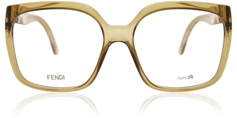 fendi ff 0420|Fendi FF 0420 HAM Glasses Transparent Yellow.